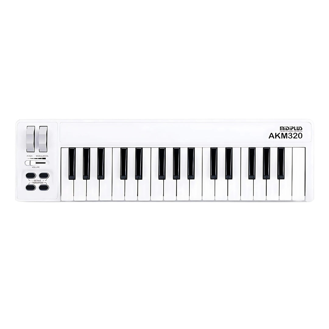 Controlador Midi Midiplus Akm320 32 Mini Teclado Sensible