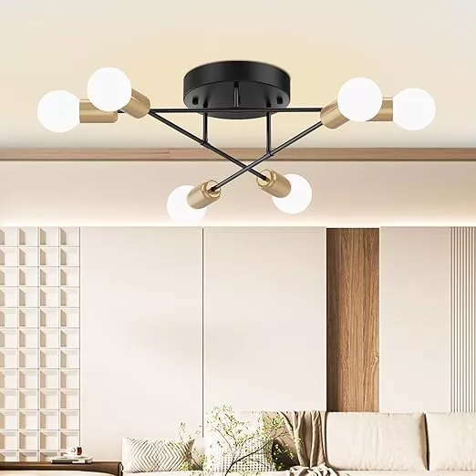 Lámpara De Techo Moderna Plegable Comedor Sala Habitación