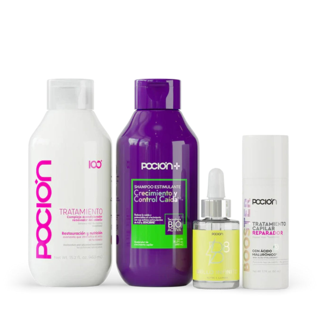 Kit Anti-Frizz Lisos y Ondulados - Poción