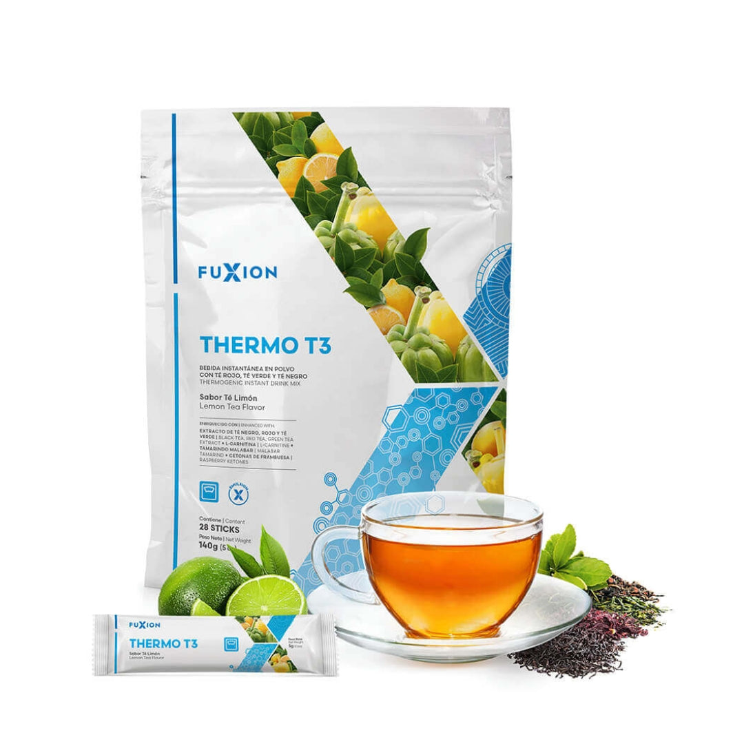 Thermo T3 Fuxion Quema Grasa, Adelgaza - 28 Sobres