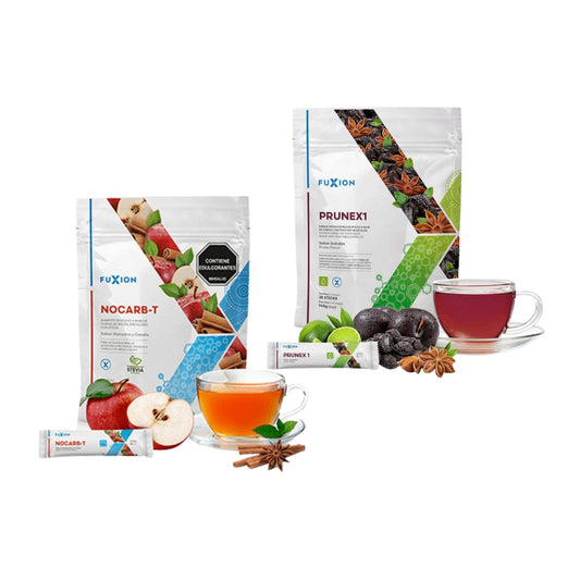 Kit Prunex 1 Nocar-t Baja De Peso Fuxion - 28 Sobres C/u