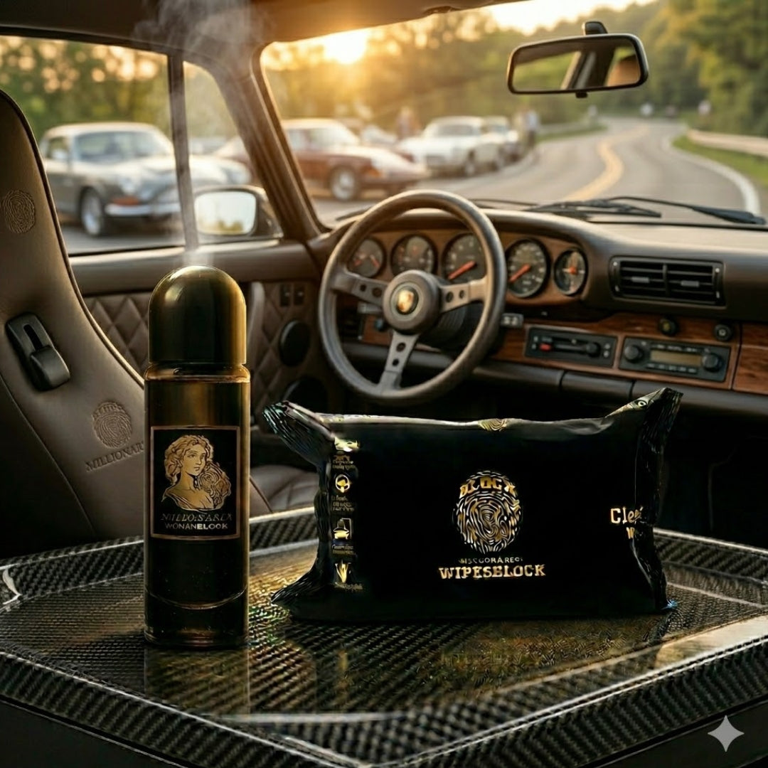 Perfume Con Feromonas Femenina Millonaria Womanblock + Paños De Limpieza Vehicular Wipesblock