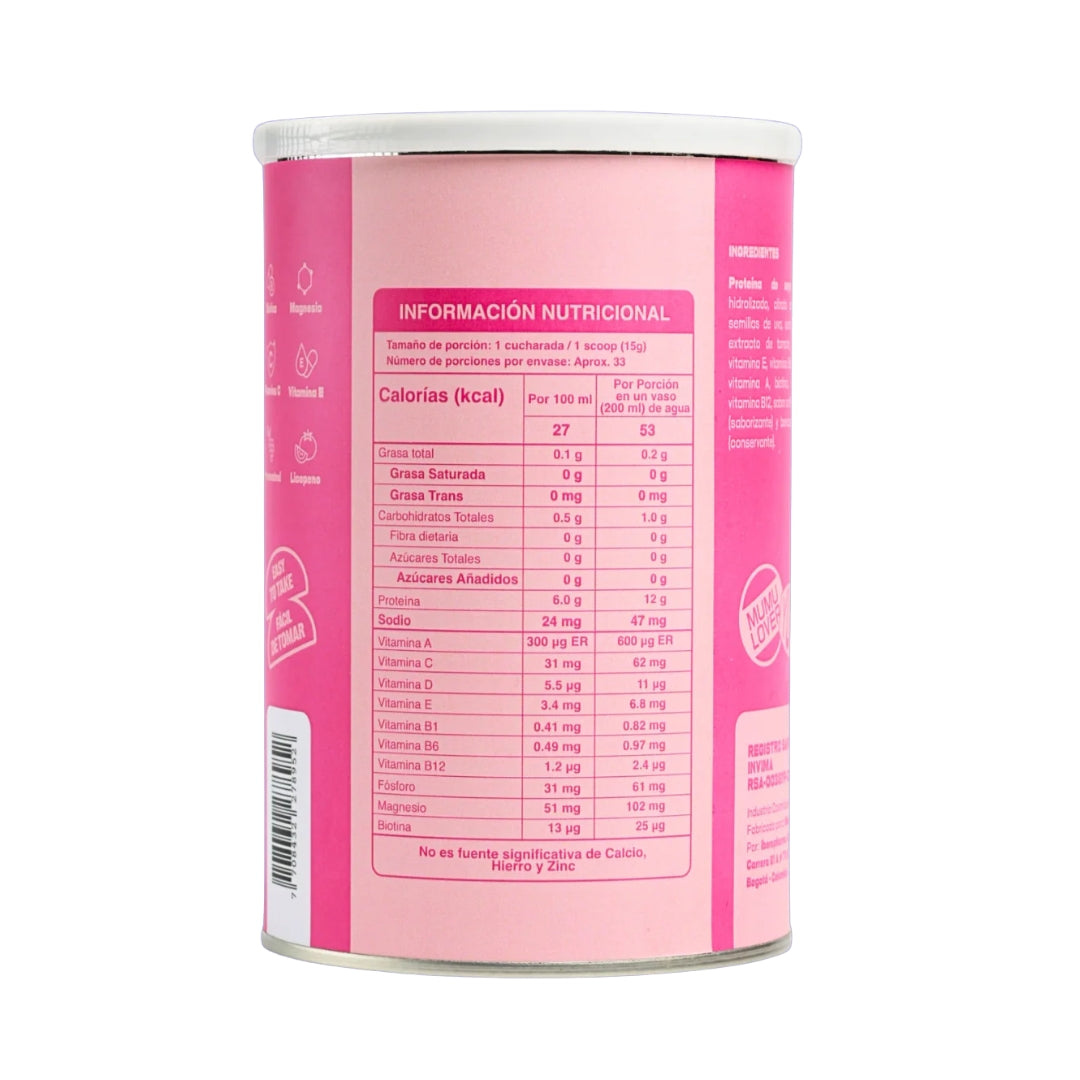 Colágeno Hidrolizado Con Resveratrol - Mumu