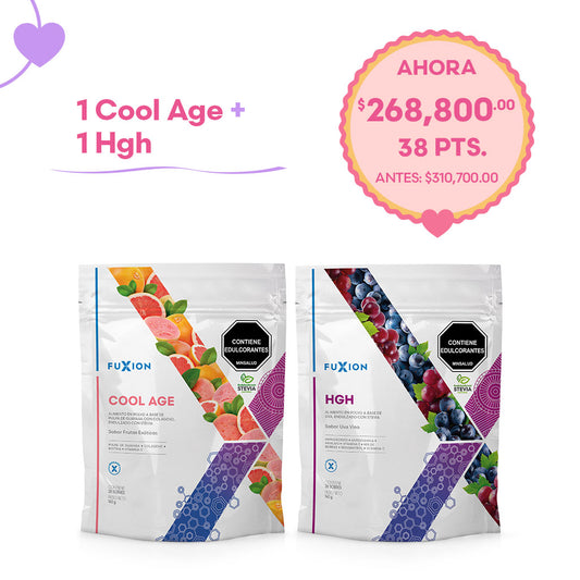1 Cool Age+ 1 Hgh Fuxion Combo Dia De La Madre 1