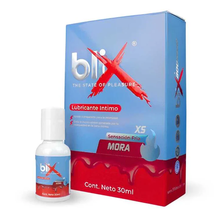 Lubricante Íntimo Blix De Sabores, Sensación Fria Caliente