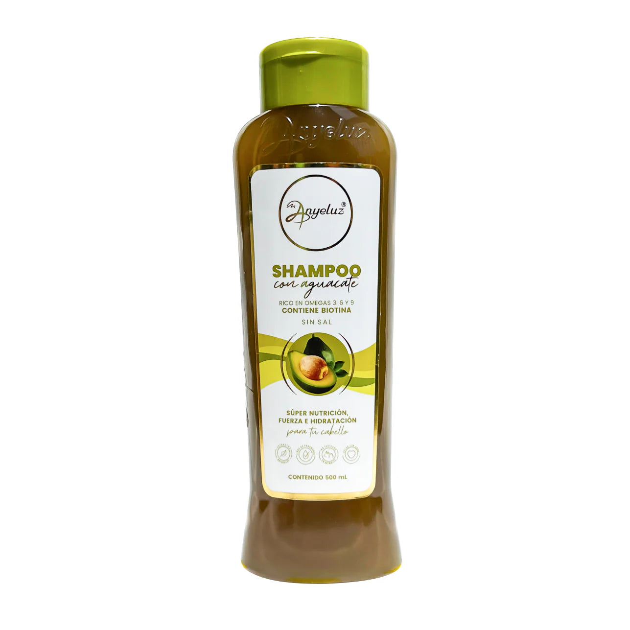 Shampoo Con Aguacate - Anyeluz