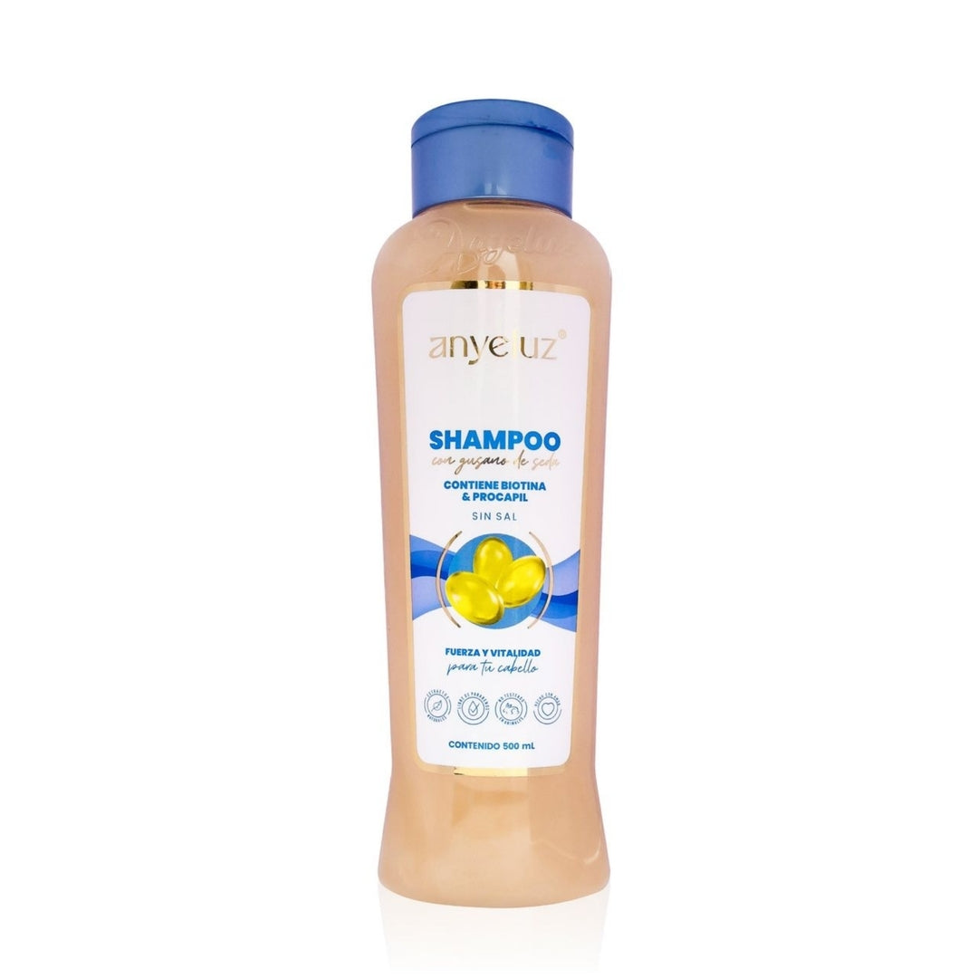 Shampoo Gusano De Seda - Anyeluz