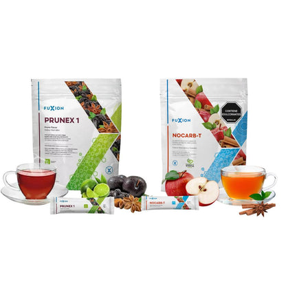 Kit Prunex 1 Nocar-t Baja De Peso Fuxion - 28 Sobres C/u