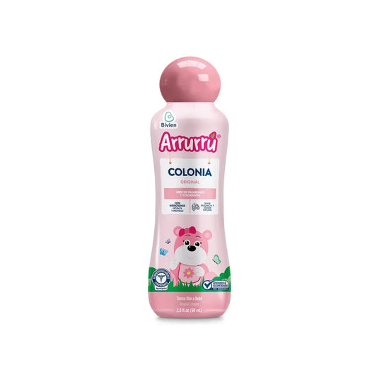 Colonia Arrurrú Para Bebés Niños Rosa 60 mL