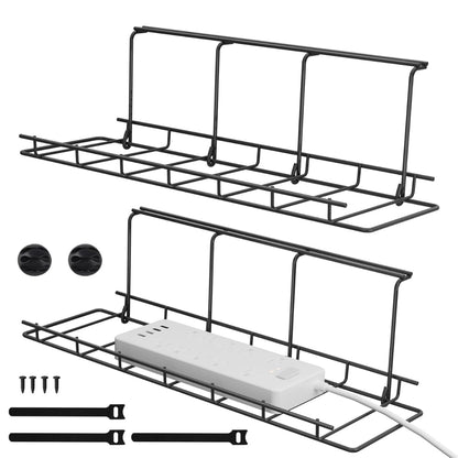 Bandeja Organizadoras De Cables Para Debajo Escritorio Metal