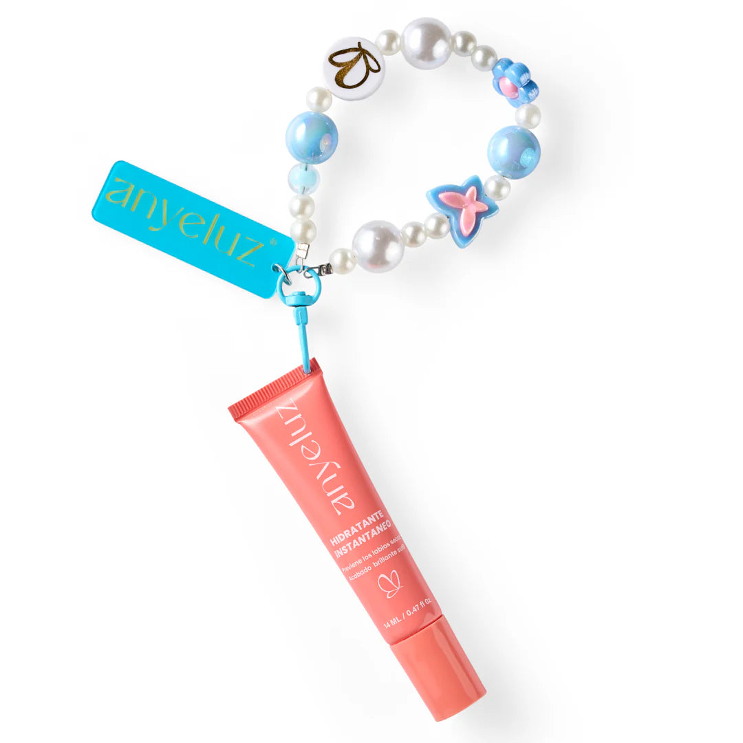 Brillo Labial Lip Gloss Hidrantante Instantaneo Con Llavero Charm - Anyeluz