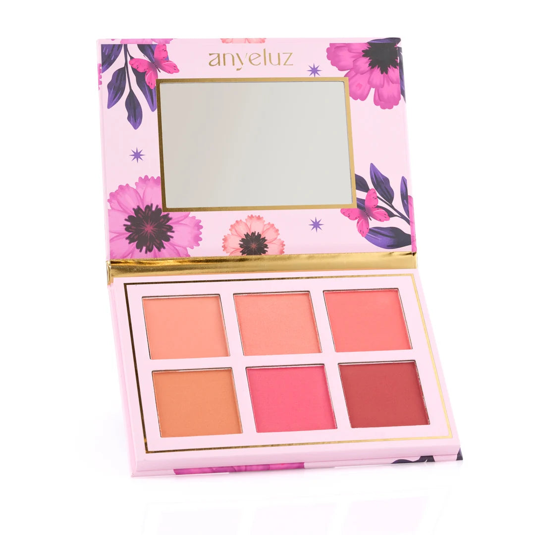 Paleta De Rubores Beauty Face - Anyeluz