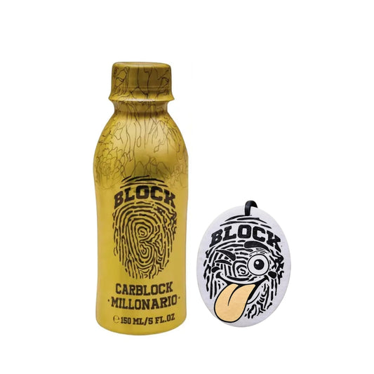 Perfume Para Carro Carblock + Ambientador Colgante Emojiblock