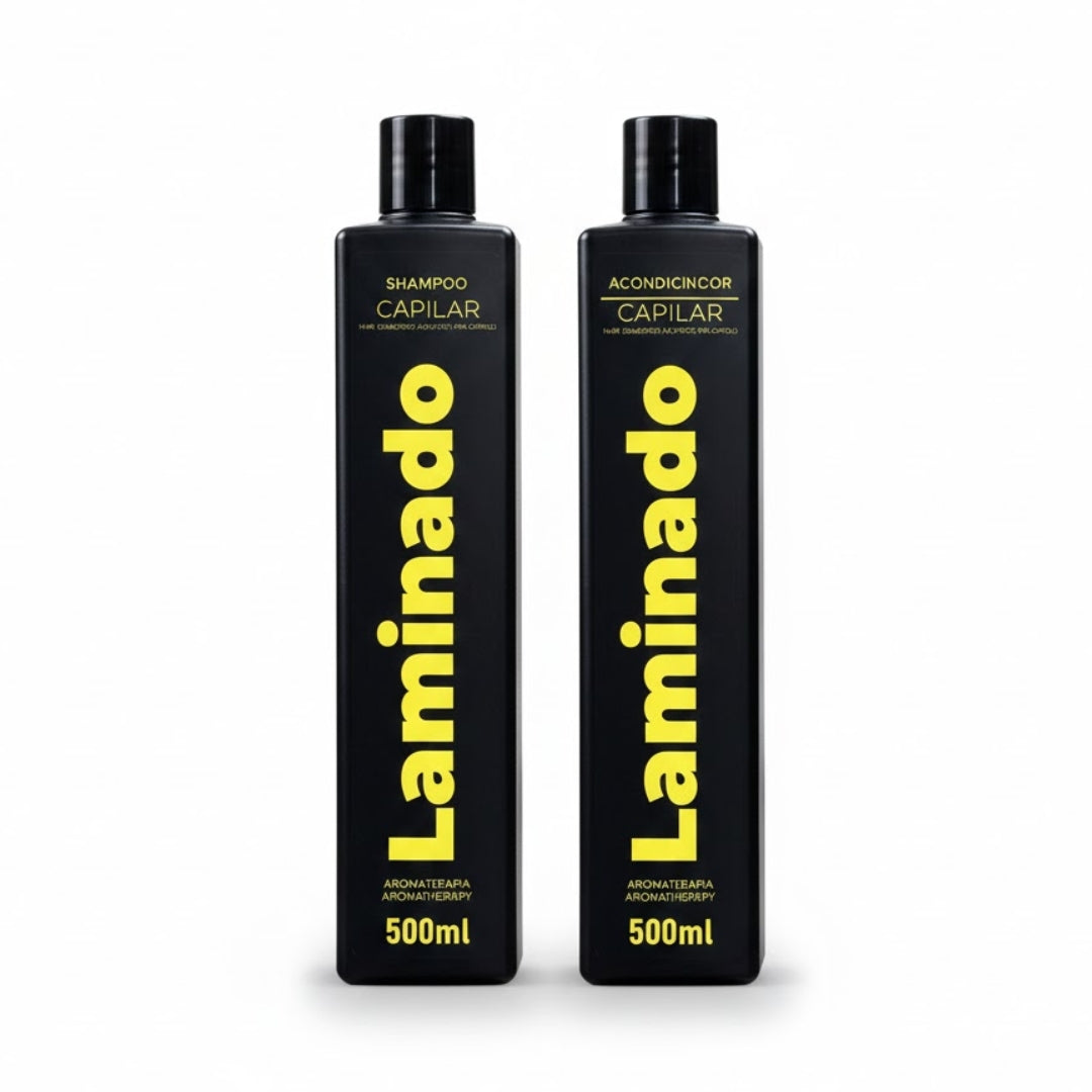 Shampoo + Acondicionador Laminado 500ml - Lz
