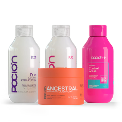 Kit Control Grasa y Reparación - Poción