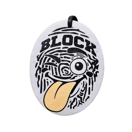 Ambientador Colgante Emojiblock by Carblock Perfume Millonario