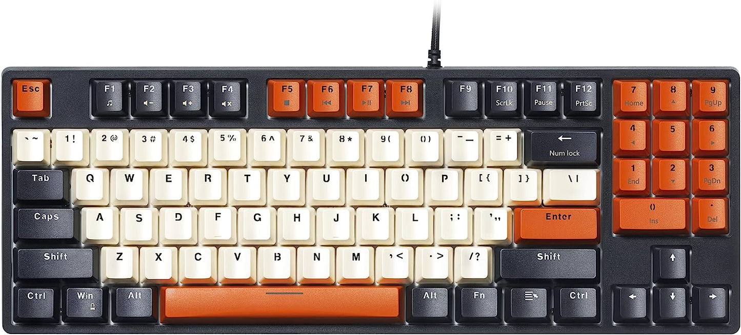 Teclado Mecánico Gamer Havit Sin Tenkeyless Juegos Inglés Us