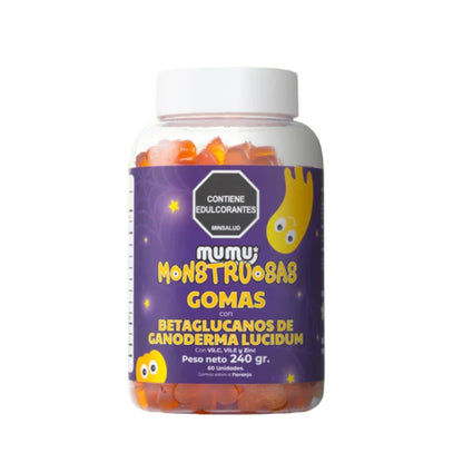 Gomas de Betaglucanos de Ganoderma Lucidum - Mumu