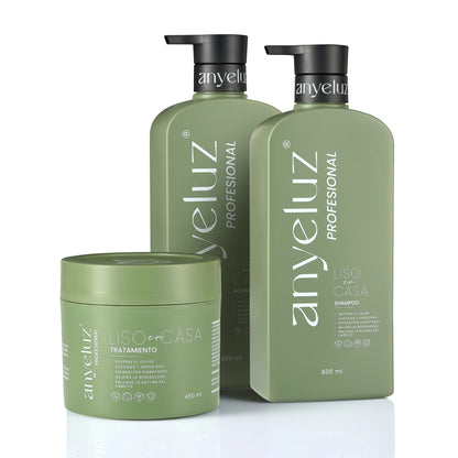 Kit Linea Profesional Liso En Casa - Anyeluz