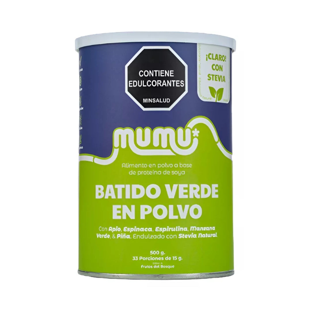 Batido Frutos Verde En Polvo Mumu Favorece La Digestión