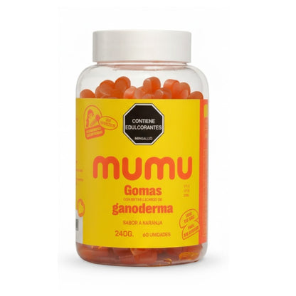 Gomas de Betaglucanos de Ganoderma Lucidum - Mumu
