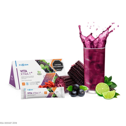 Vita Xtra T+ Fuxion Vitaminas - 7 Sobres