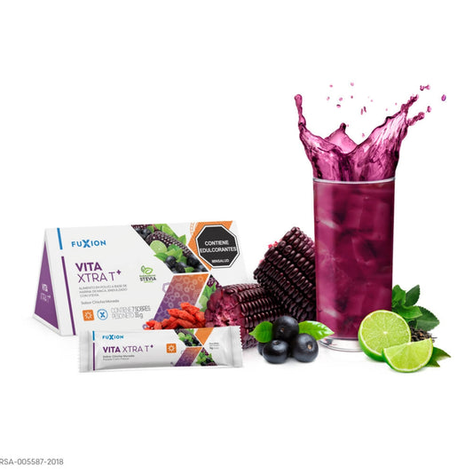 Vita Xtra T+ Fuxion Vitaminas - 7 Sobres
