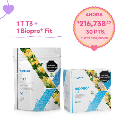 Termo T3 + BioproFit Fuxion Combo Día La Madre 2