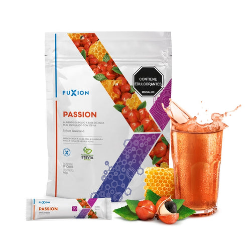 Passion Fuxion Mejorar Circulación Sanguínea, Deseo Y Energía - 28 Sobres
