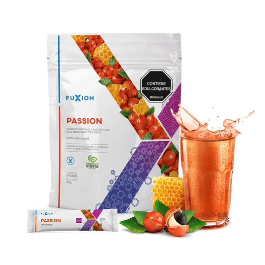 Passion Fuxion Mejorar Circulación Sanguínea, Deseo Y Energía - 28 Sobres