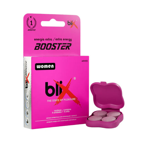 Potenciador Energia Sexual Blix Booster Afrodisíaco 100% Natural Para Mujer