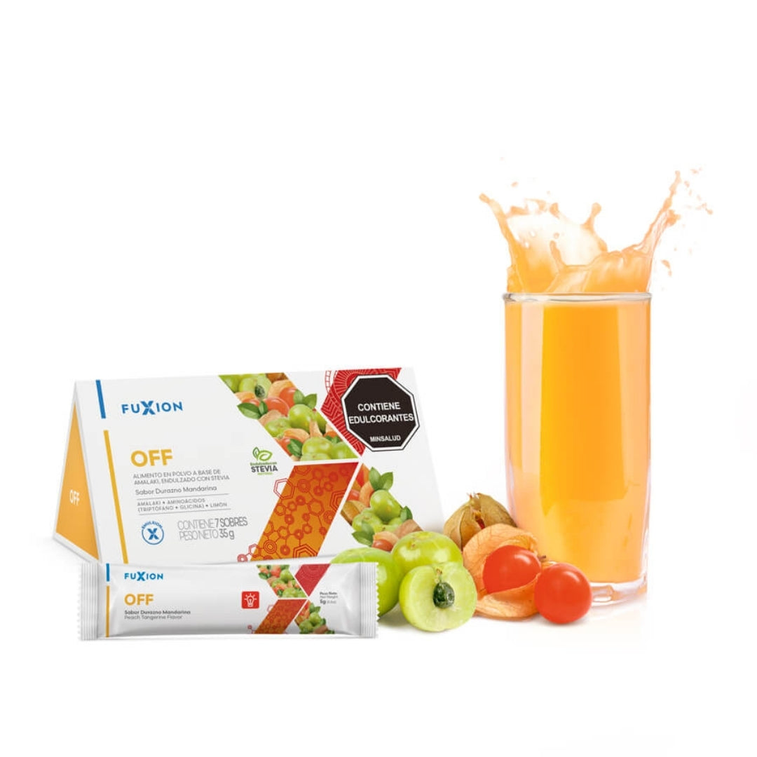 Fuxion Off Relaja Reduce Estrés - 7 Sobres
