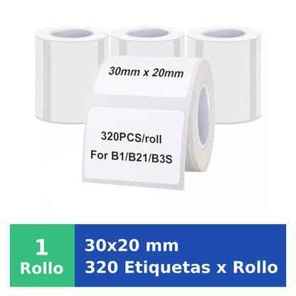 Rollo Etiquetas Papel Para Impresora Niimbot B1 B21 B3s