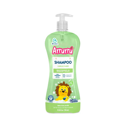Shampoo Cabello Claro Arrurrú Para Bebés Niños 750 mL