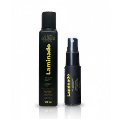 Kit Crema Alisadora Laminado + Perfume Termo protector - Lz