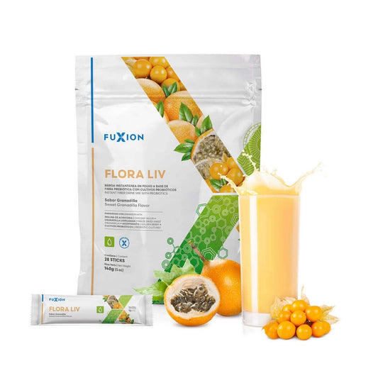 Flora Liv Fuxion Probióticos - 28 sobres