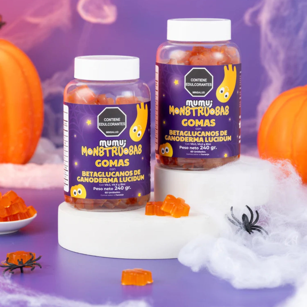 Gomas de Betaglucanos de Ganoderma Lucidum - Mumu