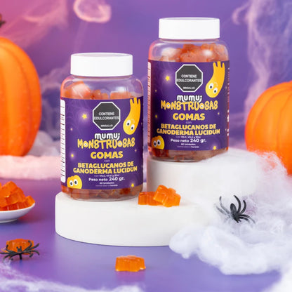 Gomas de Betaglucanos de Ganoderma Lucidum - Mumu