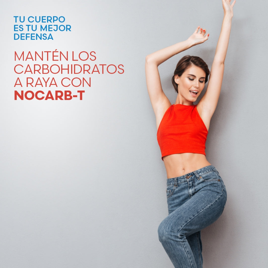 Nocarb-t Fuxion Reduce Azúcares Y Carbohidratos - 7 Sobres