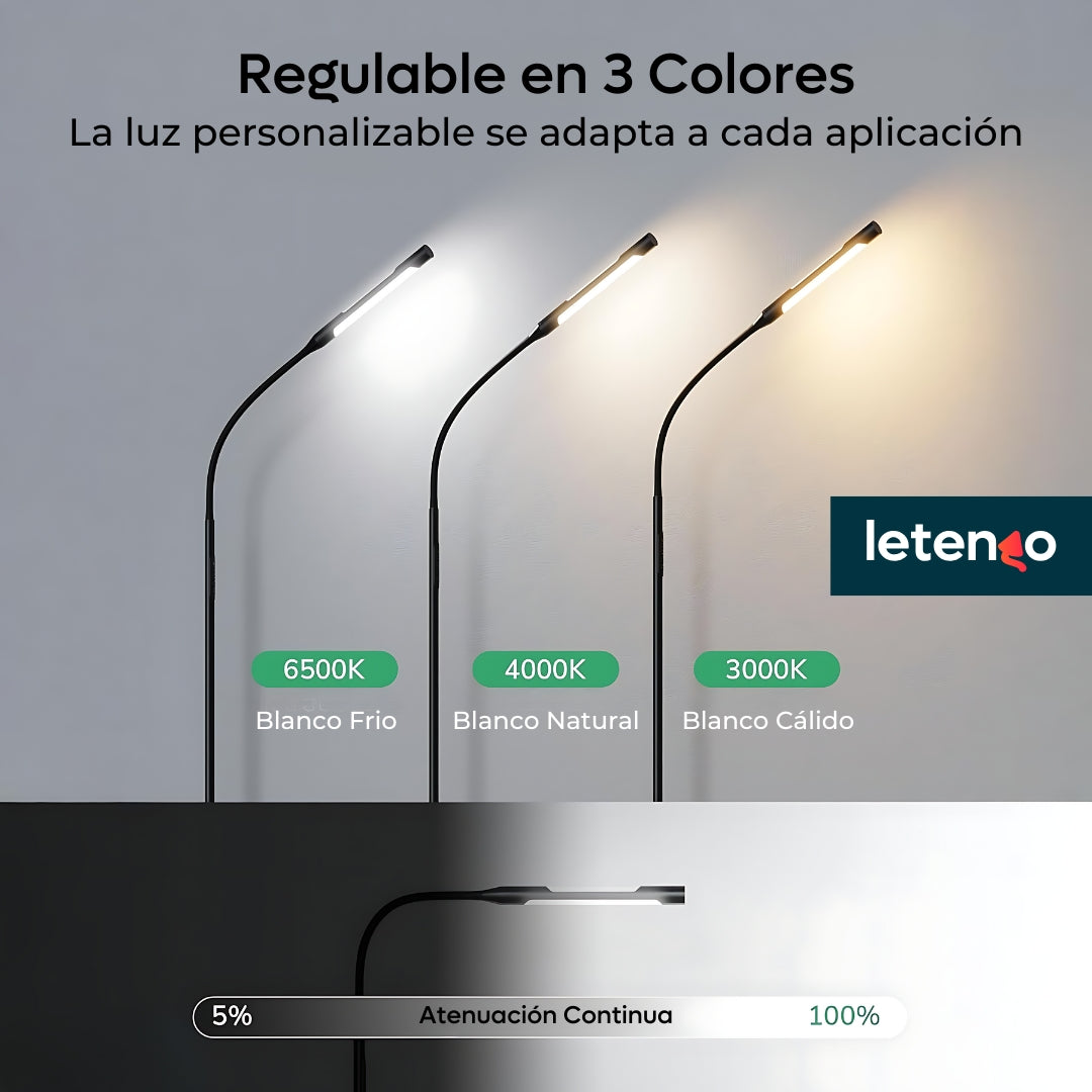 Lámpara De Pie Led Moderna Para Habitación Oficina Sala