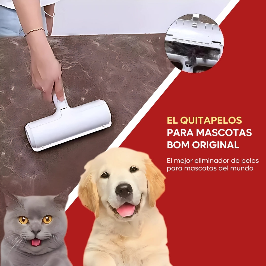 Cepillo Doble Hilera 2-1 Hoja De Muda Para Mascotas - Siman Caragua