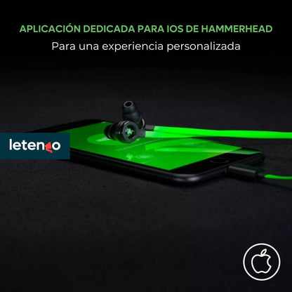 Audífonos Razer Hammerhead Para Ios iPhone iPad Gamer Juegos