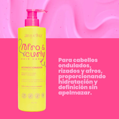 Acondicionador Hidratante Para Rizos Afro & Curly - Anyeluz