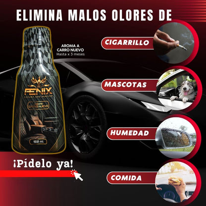 Perfume Para Carro Fenix Ambientador Premium Millonario