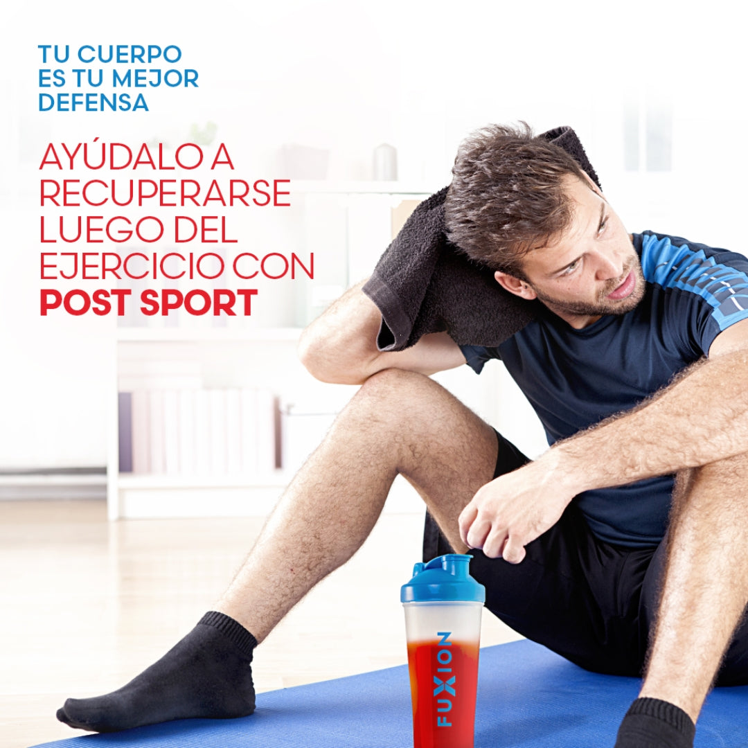 Post Sport Fuxion Recuperación Gym, Para Recuperar Tus Músculos