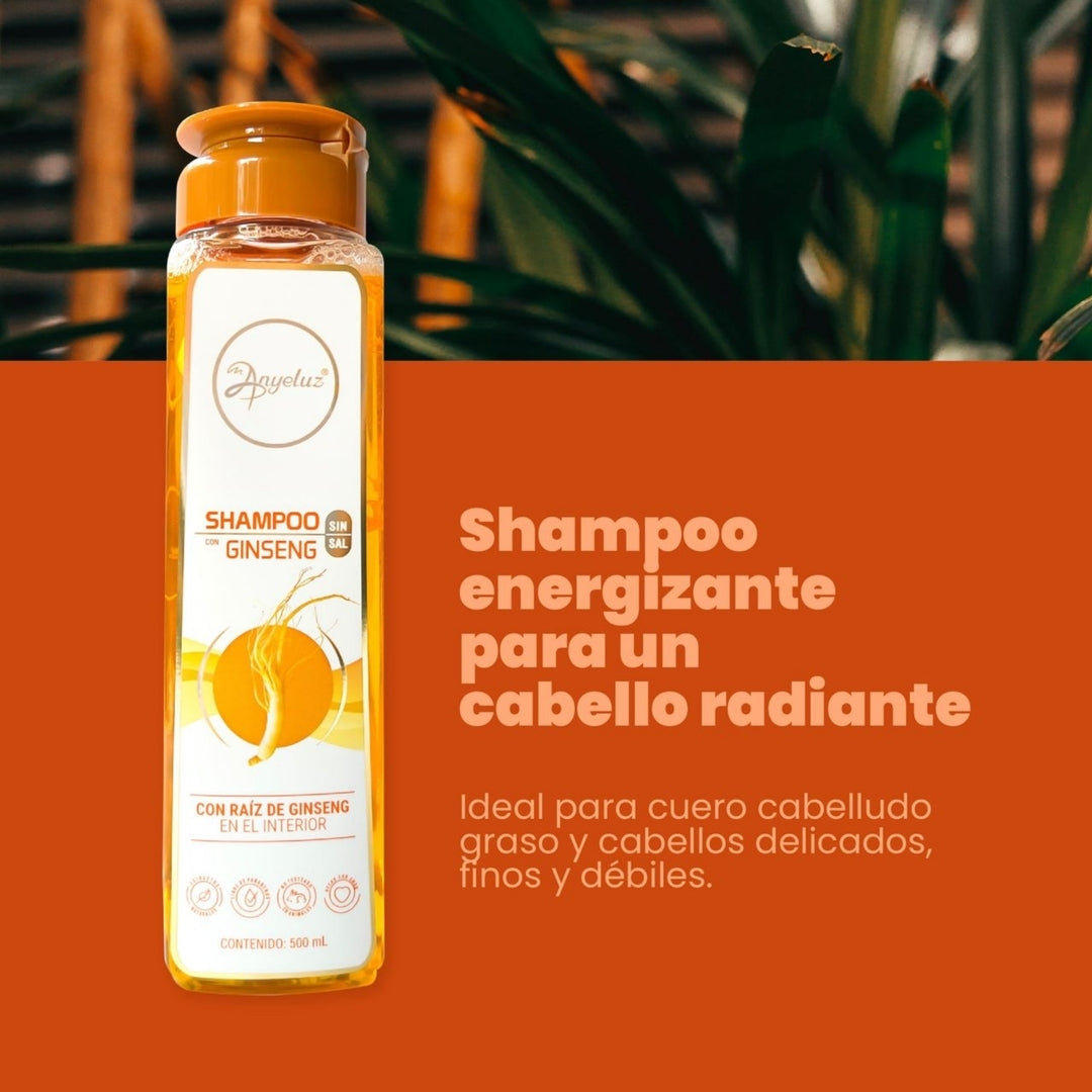 Shampoo Con Ginseng - Anyeluz