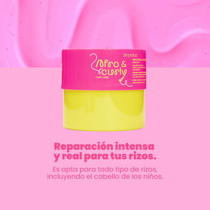 Mascarilla Reparadora Hidratante Para Rizos Afro & Curly - Anyeluz