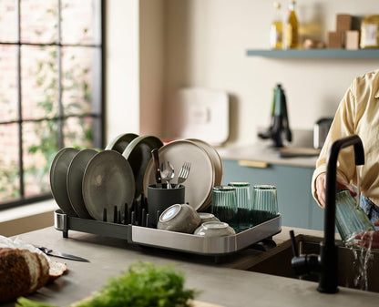 Escurridor De Platos Cubiertos Vasos Joseph Acero Inoxidable