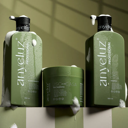 Kit Linea Profesional Liso En Casa - Anyeluz