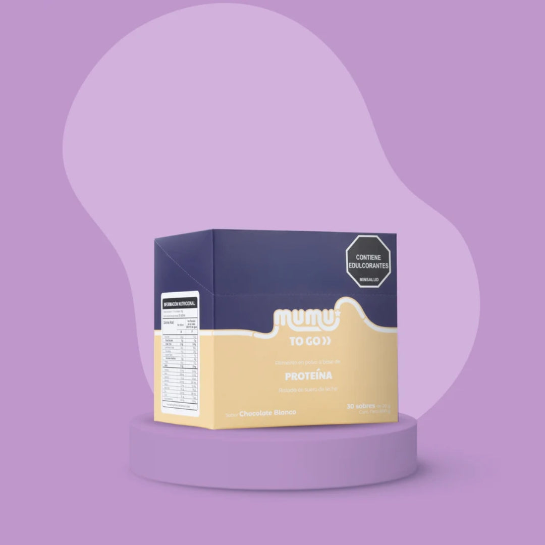 Proteína en Polvo Sabor Chocolate Blanco - Mumu To Go